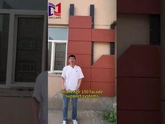 Hệ thống hỗ trợ mặt tiền bằng nhôm toàn phần, dễ lắp đặt và có thể điều chỉnh