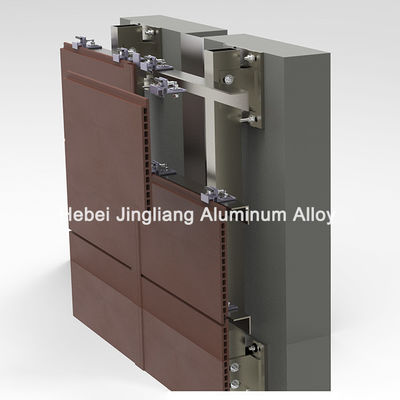 chất lượng  20mm Thickness Terracotta Facade Support System nhà máy sản xuất
