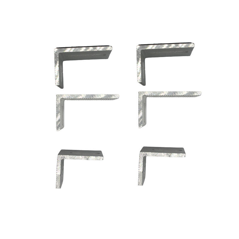 OEM Aluminium Extrusion Corner Bracket hình L cho tường rèm ngoài trời