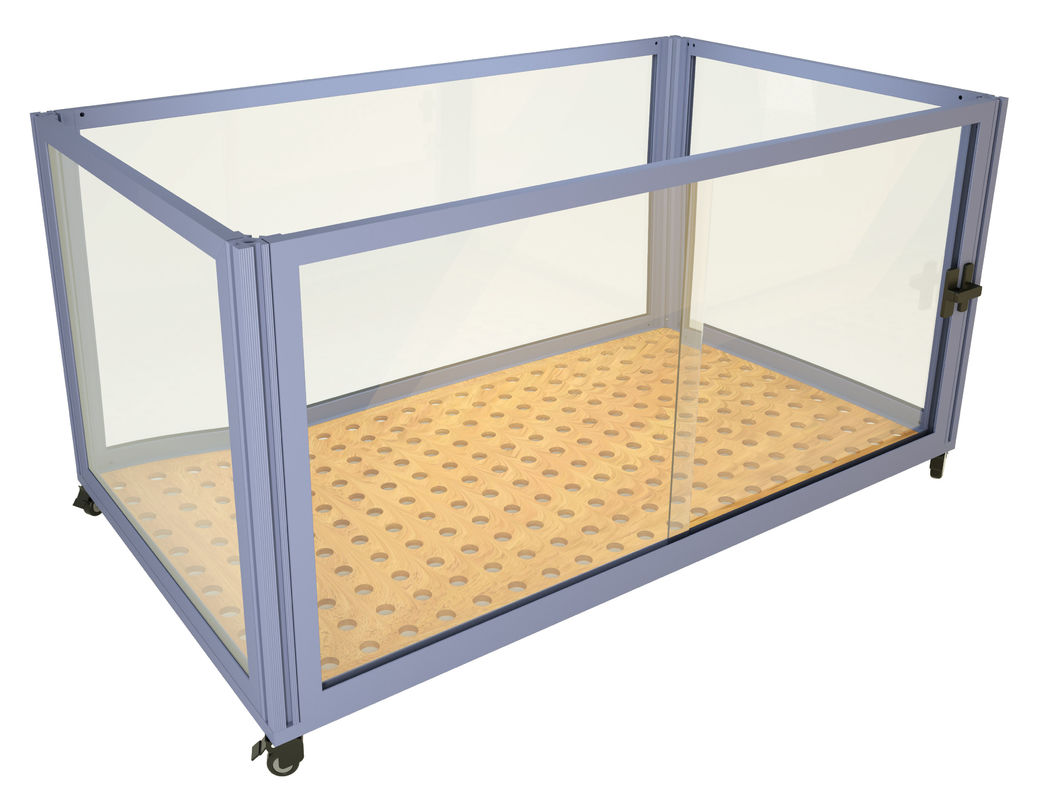 Cánh cửa trượt có thể tháo rời Metal Pet Cage with Mesh Panels Easy Assembly Động vật cưng nhỏ đến trung bình