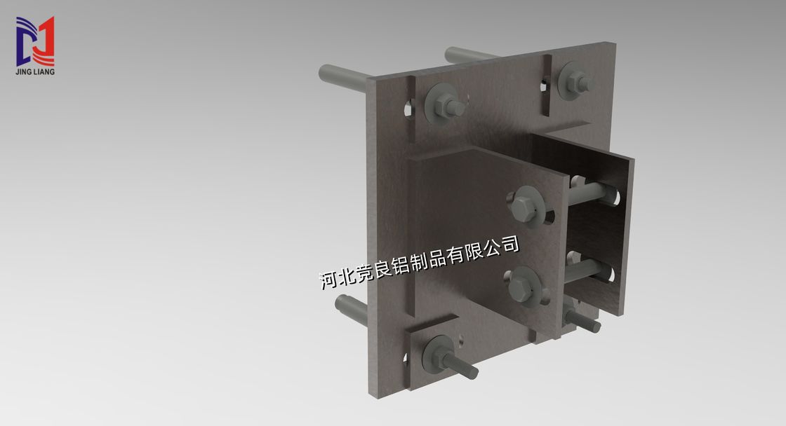 Hệ thống hỗ trợ mặt tiền thông gió mô-đun thống nhất cho Hệ thống hỗ trợ tường gạch Đáp ứng nhu cầu đa dạng của dự án