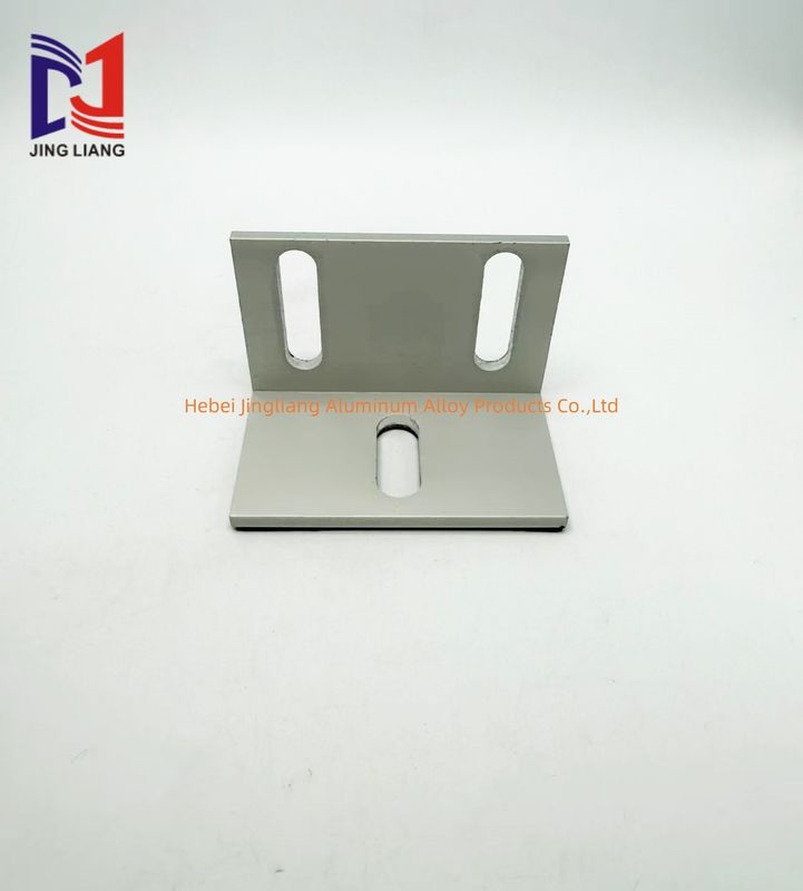 Giá đỡ góc công nghiệp 80*50*50mm với lớp hoàn thiện oxy hóa Anodized