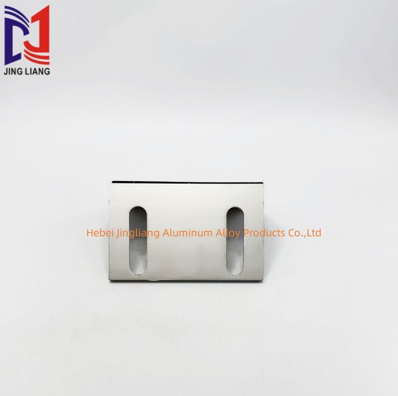Mã góc 80 * 50 * 50mm cho Hệ thống hỗ trợ mặt tiền với lớp phủ oxy hóa anodizing