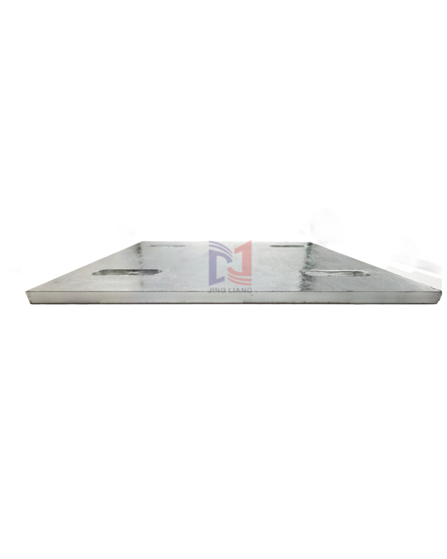 Tấm thép mạ kẽm 200mm*300mm*10mm, gắn chìm, dùng cho Hệ thống đỡ ốp, chịu lực cao