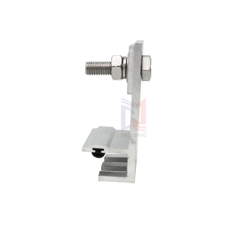 Kẹp nhôm dễ lắp đặt cho Hệ thống hỗ trợ ốp lát tấm đất nung 20 mm