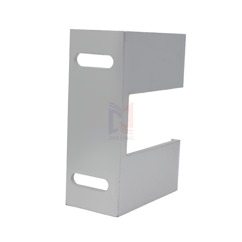 Chân đế nhôm dễ lắp đặt cho Hệ thống hỗ trợ mặt tiền bằng tấm đất nung 18mm