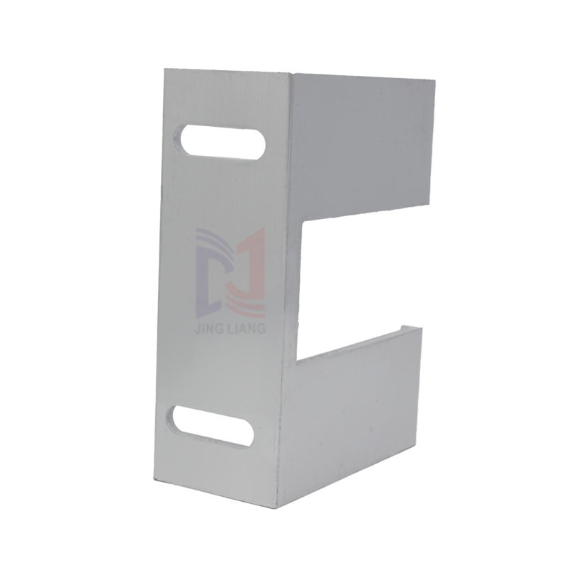 Chân đế nhôm dễ lắp đặt cho Hệ thống hỗ trợ mặt tiền bằng tấm đất nung 18mm