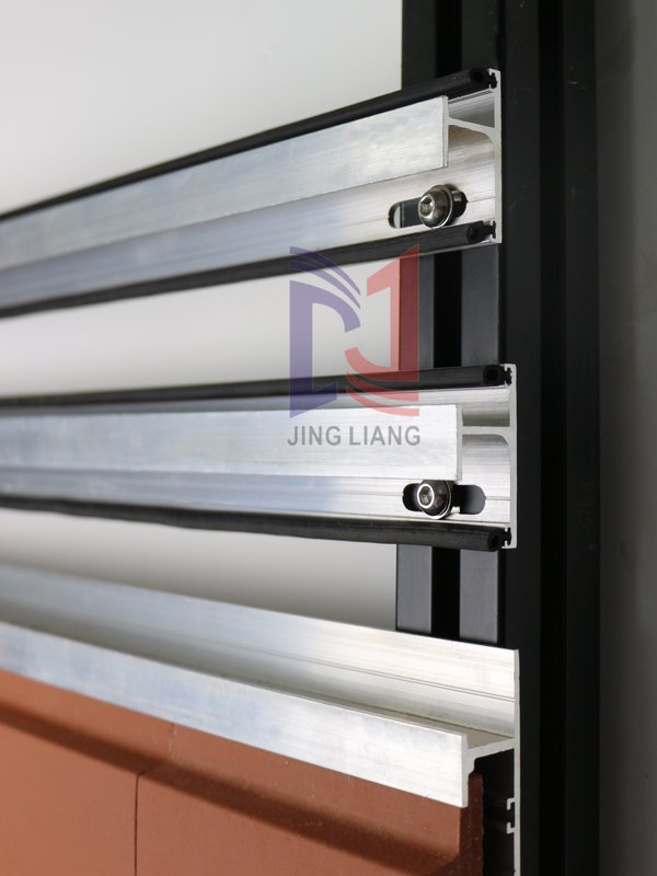 Thanh trượt nhôm cường độ cao, chế tác tinh xảo, tùy chỉnh cho Hệ thống hỗ trợ mặt dựng đất nung