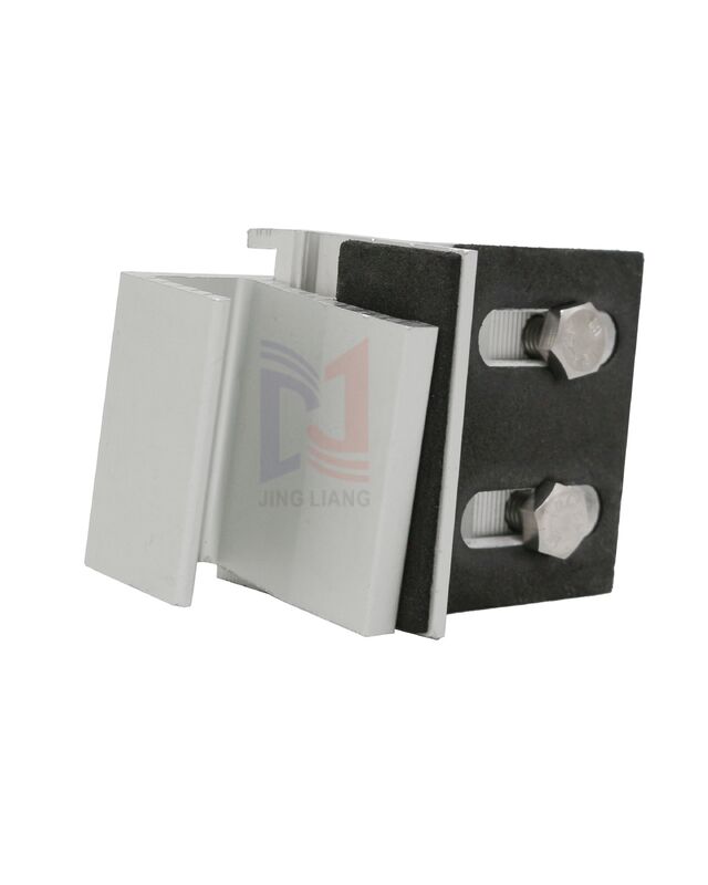 Kẹp cuối nhôm chống ăn mòn cho Hệ thống hỗ trợ mặt dựng đất nung